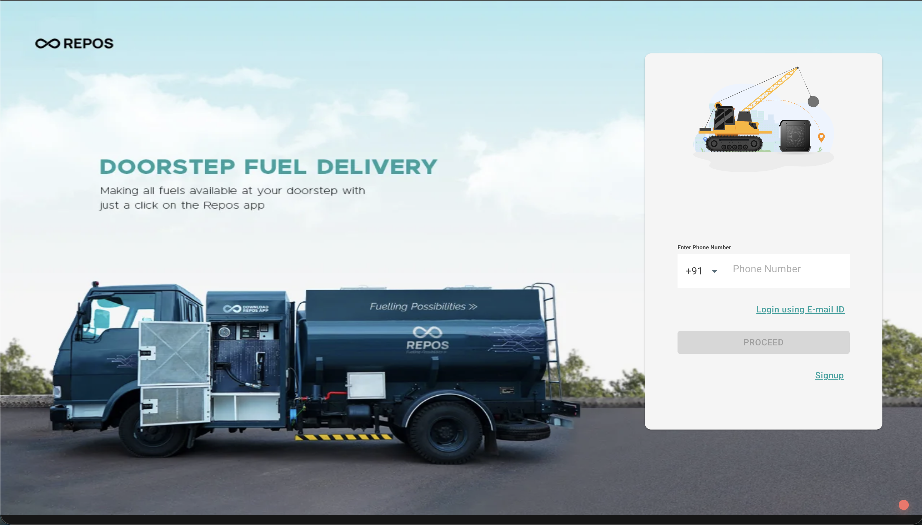 Repos Energy — Fleet & Fuel Management screenshot