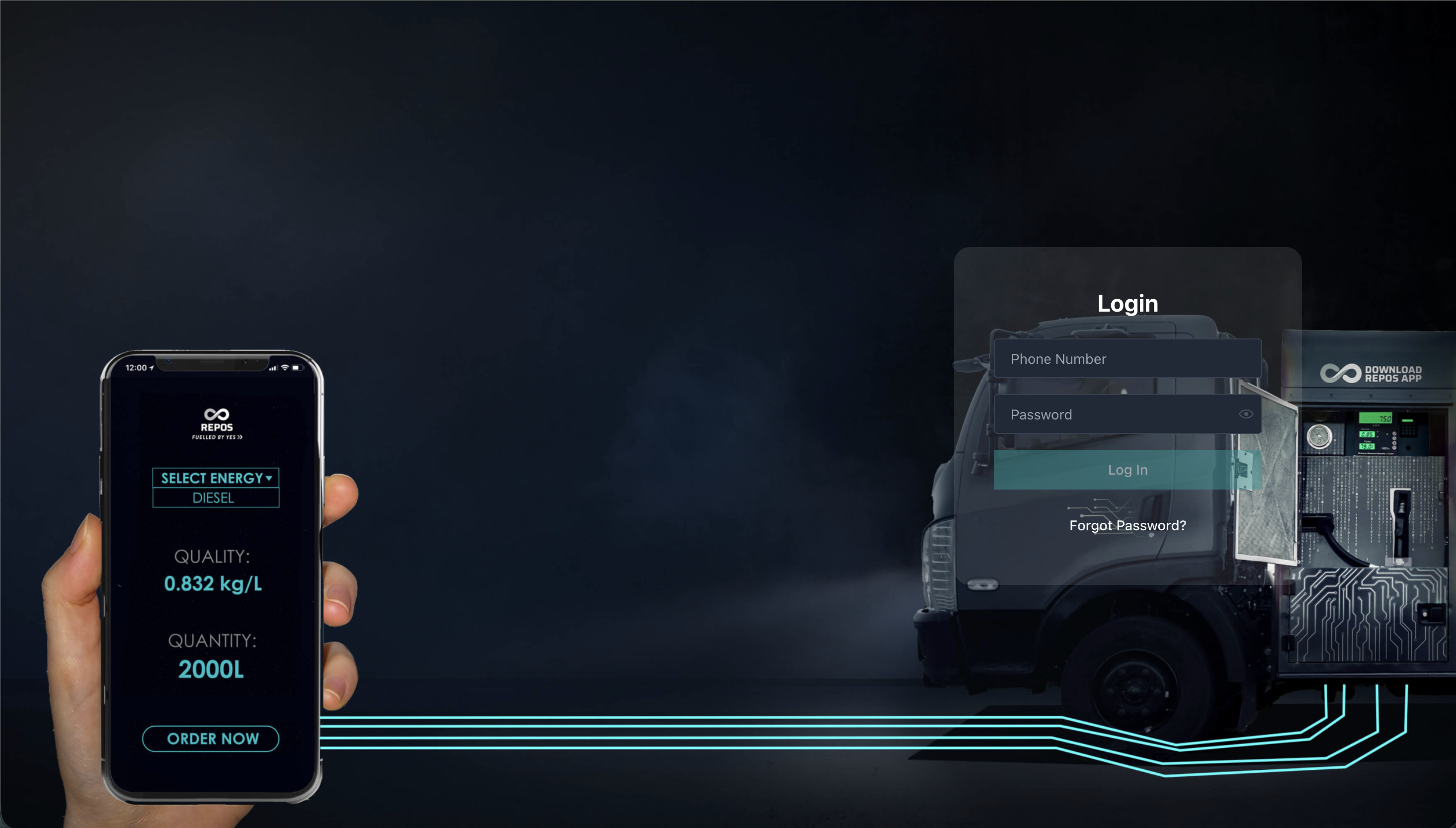Repos Energy — Fleet & Fuel Management screenshot